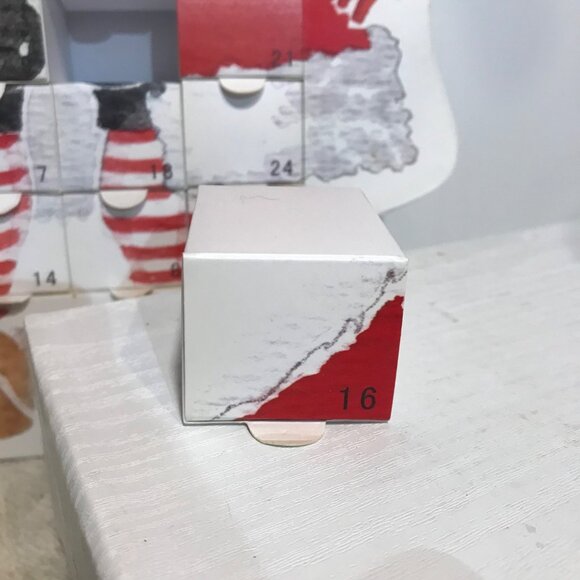 Ikea Santa Claus Advent Calendar Reusable 24 Drawers Heavy Cardboard Julmys 18" - Picture 9 of 16